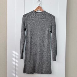 Abercrombie and Fitch sweater dress color gray size petite xs